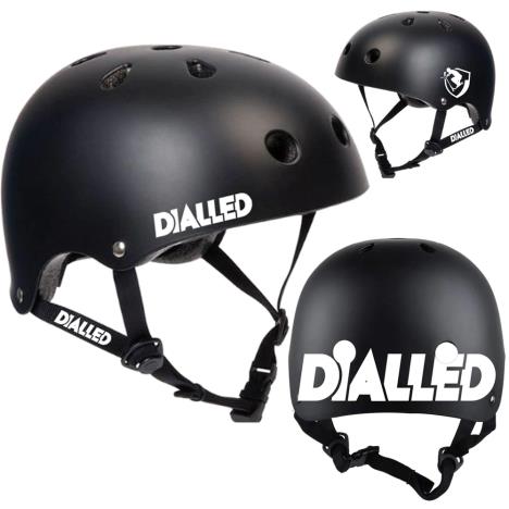 Dialled Helmet - Black/White £19.99